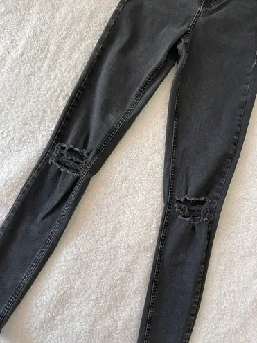 Topshop Black Jamie Jeans