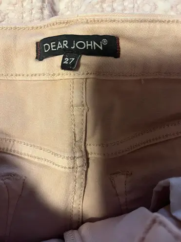 Dear John Pink Denim Shorts