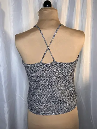 Mango Cross-Back Knitted Top