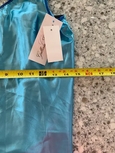 Satin Silky Top Blouse Lingerie Nwt Size M