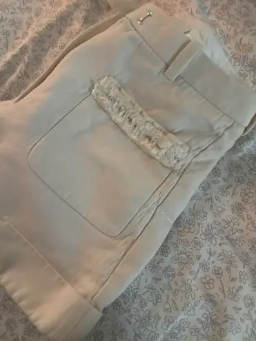 3.1 Phillip Lim Women's Contoured ivory Shorts Bottoms Pants size 2 - Image 2