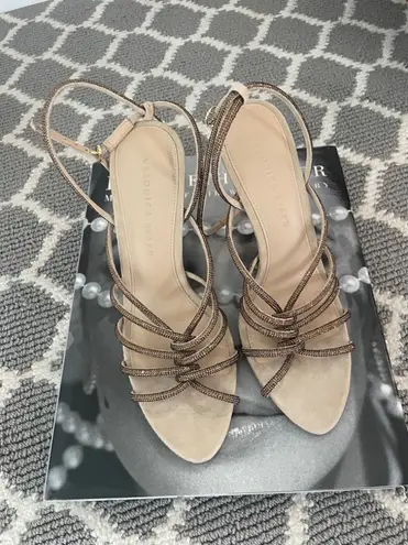 Veronica Beard ANEESHA TOPAZ STRAPPY SANDALS SIZE 8!