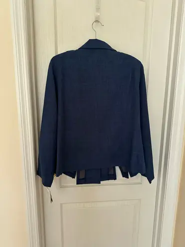 Sag Harbor Vtg NWT Woman’s Navy Blazer Three Buttons Business Preppy, Sz 20W