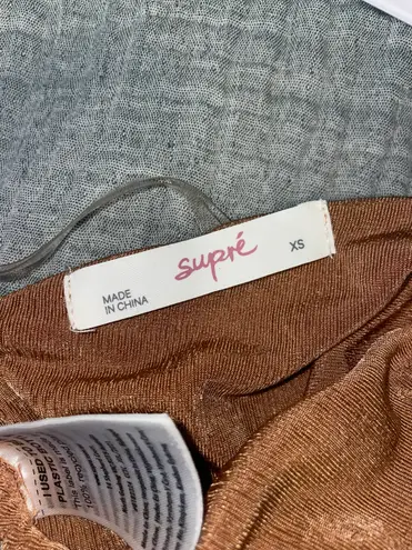 Supre Camel Going Out Crop Top