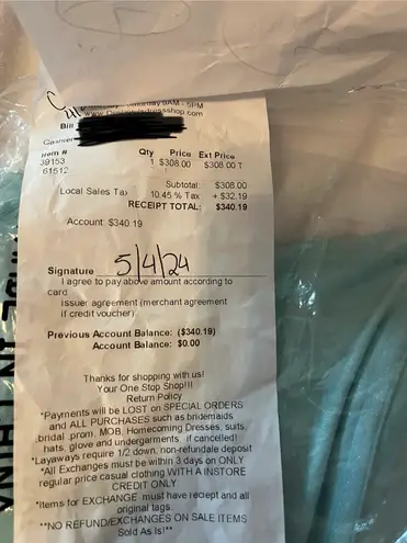 Alyce Paris Prom Dress