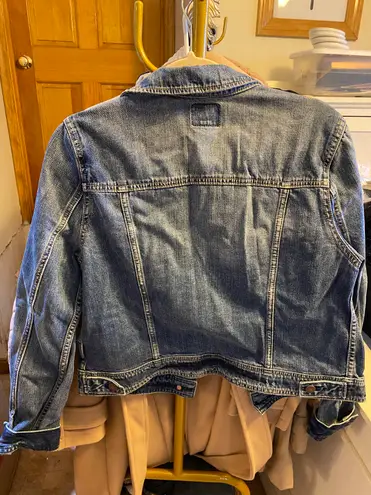 American Eagle Outfitters Dark Denim Jean Jacket