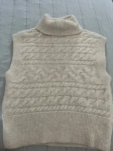 Old Navy Sleeveless Cropped Turtleneck Sweater