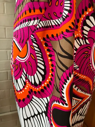 David Meister Printed Mini Slip Dress Size 8 EUC