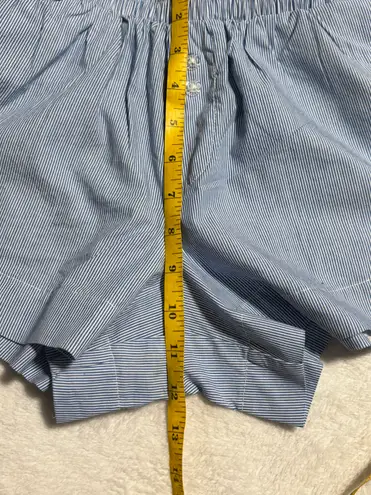 Asos Cotton On Boxer Shorts Light Blue Women