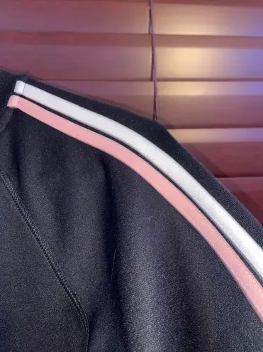 Old Navy Pink and White Striped Jacket