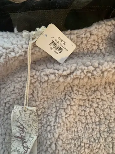 Mystree Boutique Camo Coat With Fleece Lining 