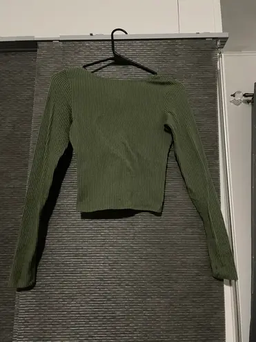 Hollister Long Sleeve Crop