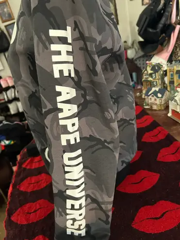 A bathing ape Bathing Ape Camo Crewneck Sweatshirt Size Small