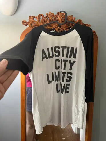 American Apparel Austin City limits Baseball Tee