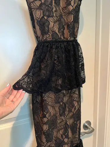 JLUXLABEL Brand New Black Lace Dress