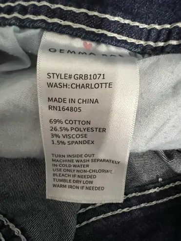 Genma Rae Junior Ladies Flare Leg Jeans Blue Size Junior 9/29