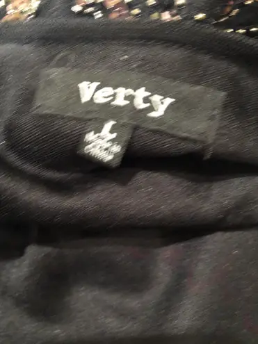 Verty Black Sparkly Romper