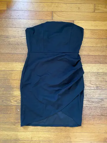 Charlotte Russe Strapless Black Dress