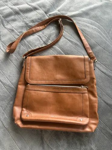 Relic Brand Brown Leather Crossbody