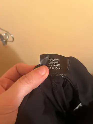 Summersalt NWT  Classic Pleat Straight Leg Trouser Pants in Sea Urchin Black