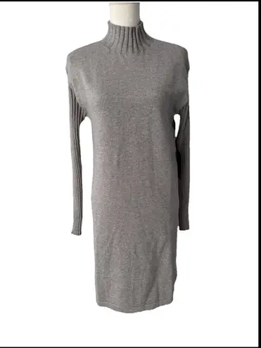 Anatomie Kellan Silver Sweater Dress. Size S. MSRP $278