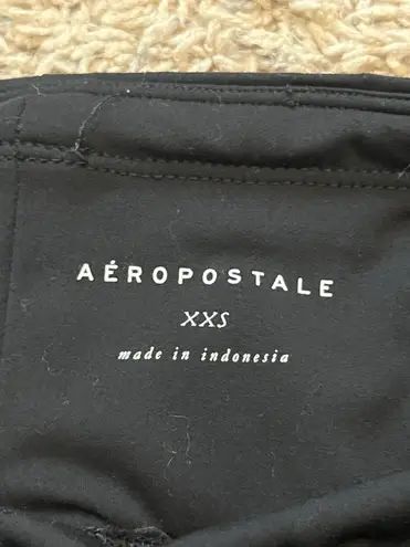 Aeropostale Black Biker Shorts