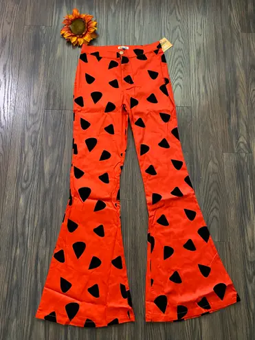 Unique Vintage NWT SMAK PARLOUR The Flintstones Bell Bottoms MEDIUM