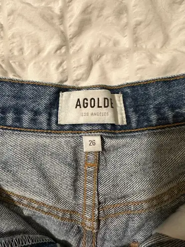 AGOLDE denim shorts