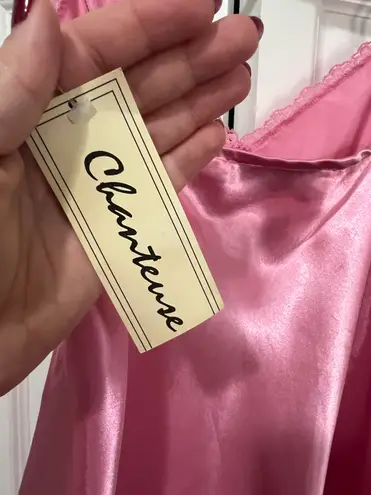 Vintage Pink Satin Camisole