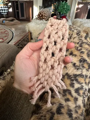 Handmade Macramé Keychain