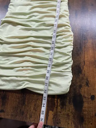 Finders Keepers mint ruching dress Size US 4