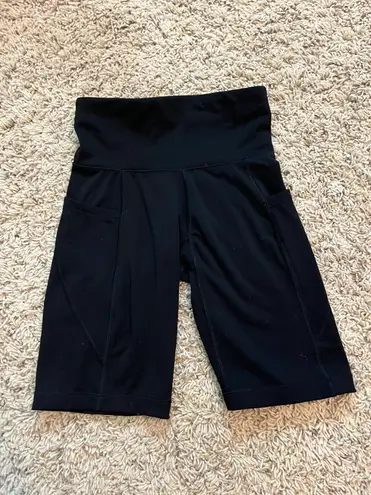 Aeropostale Black Biker Shorts