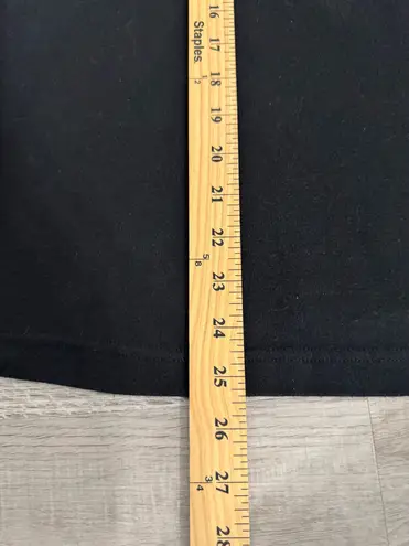 Studio Joy Black Holiday Top 2X Embroidered Horn Holly Bows Christmas Plus