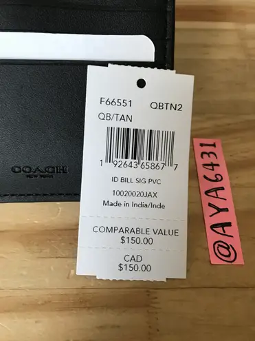 Coach Wallet men