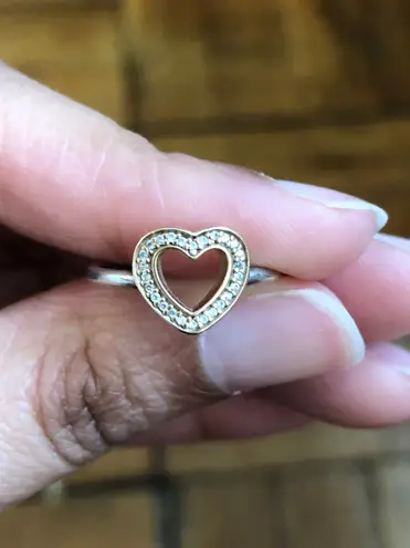 Pandora 14k Gold & Silver Ring