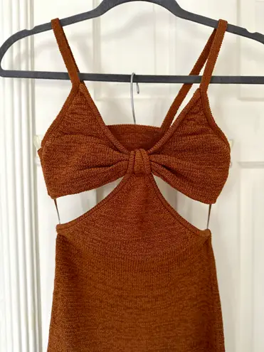 Cult Gaia Serita Dress in Amber (NWT)