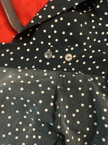 Wrap High Low Skirt Green Size L