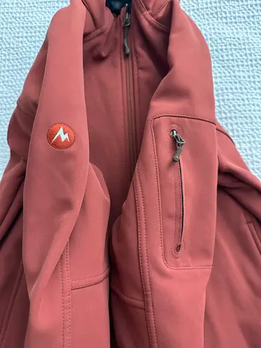 Marmot terracota clay winter jacket