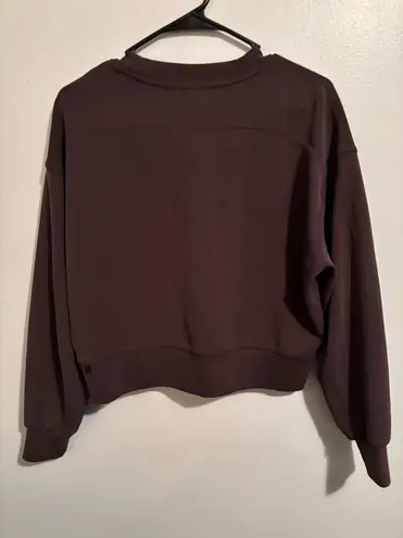 Lululemon  Softstreme Perfectly Oversized Ribbed Cropped Crew - Image 2