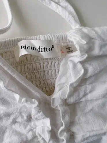 idem Ditto White Crop Top