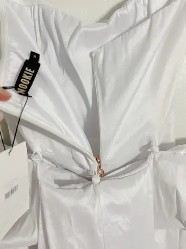 Nookie New! Adore 2/Way Bow Bridal Shoer or Party Mini Dress