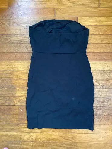 Charlotte Russe Strapless Black Dress