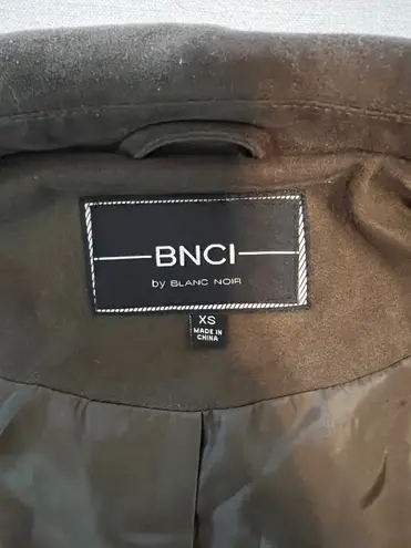 BNCI by Blanc Noir Faux Suede Moto Jacket