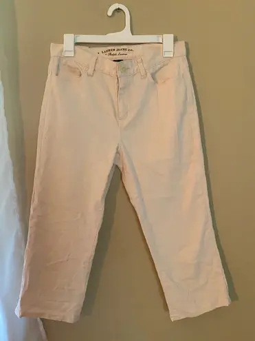 Ralph Lauren Light Pink High Waisted Capris