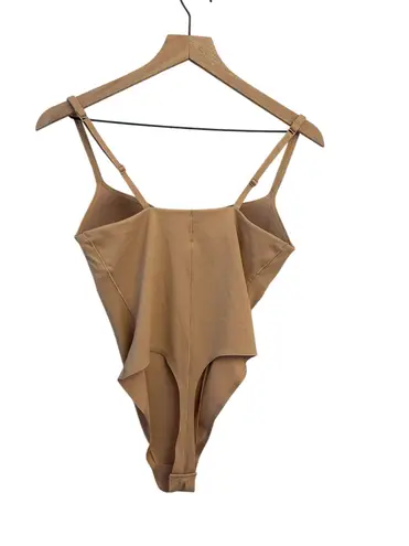 SKIMS Ultimate Push-up Thong Bodysuit Clay Size M NWT