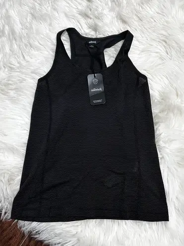 Allbirds black natural run tank