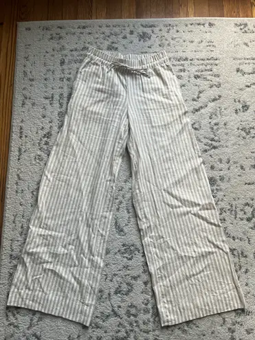 Target Wide Leg Linen Pants Size XS