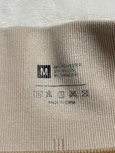 Stay Snatched 2 Pc SET Seamless Snake High Waisted Leggings & Sports Bra Size Médium