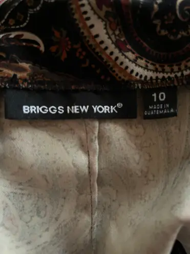 Briggs New York Vintage Paisley Maxi Skirt