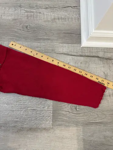 heirloom collectibles Christmas Cardigan Red Embroidered Trees Stockings M